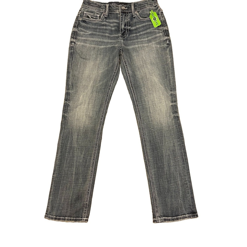 NWT BKE Buckle Men's Alec Jeans Slim Fit Mid Rise Straight Leg  Sz-29 x 30